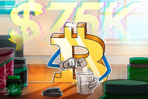 Bitcoin nears $75k as trader says btc price squeeze 'changes nothing'