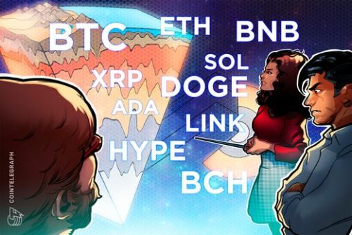 Price predictions 3/25: btc, eth, bnb, xrp, sol, doge, hype, ada, bch, link