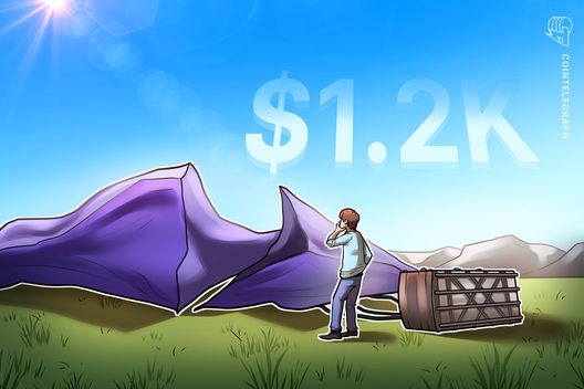 Ethereum price risks falling to $1.2k next, analyst warns