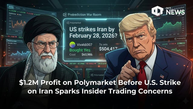 $1.2m profit on polymarket before u.s. strike on iran sparks insider trading concerns