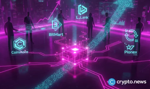 Coinstore, lbank, bitmart, pionex usa & direct swap: market makers say blockdag can 10x from $0.05 