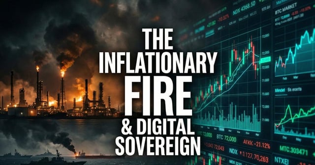 World war 3 is... bullish? welcome to the 2026 macro trap. 🛢️₿