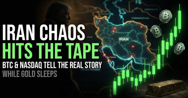They told you to sell the war. the tape told us to buy the chaos. btc and nasdaq are officially the ultimate volatility absorbers of 2026. 🤫📈