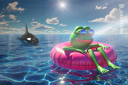 Pepe leapfrogs as bitcoin rips to $74k, putting futures on edge