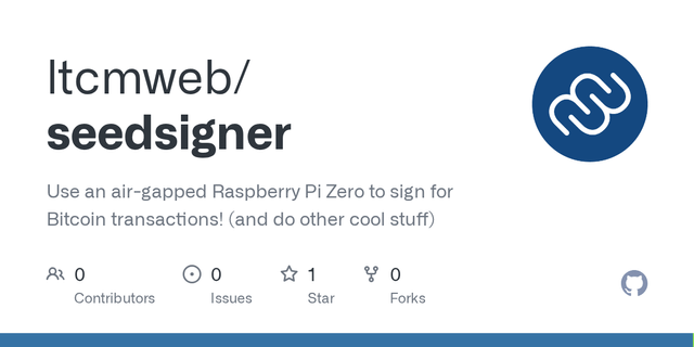 Seedsigner ltc/mweb & android