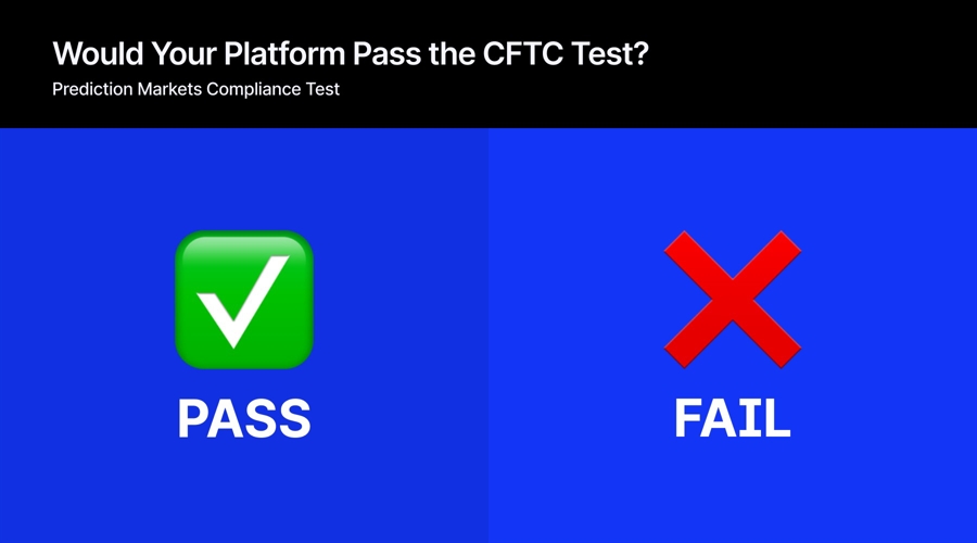 Can your platform launch prediction markets? a cftc compliance checklist