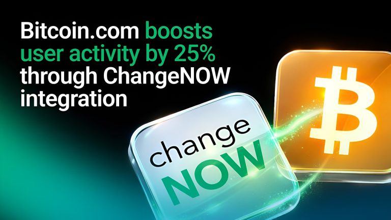 How changenow’s crypto swap api helped bitcoin.com drive a 25% increase in user activity