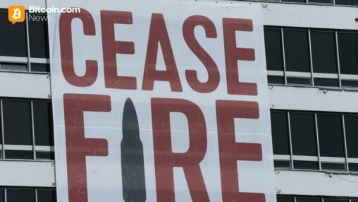 Bitcoin hits $71.7k before pullback as equities rally on ceasefire hopes
