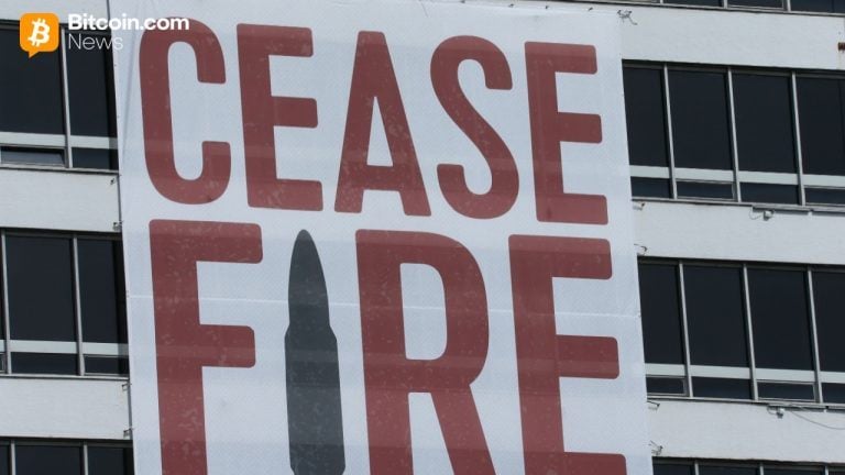 Bitcoin hits $71.7k before pullback as equities rally on ceasefire hopes