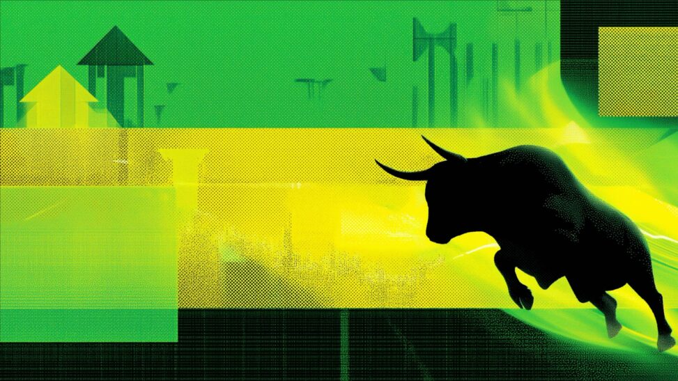 Bitcoin takes aim at $74,000. surprisingly, the dollar's rallying too.