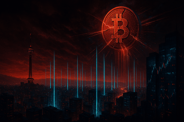 Iran crypto outflows surge 700% minutes after us–israeli airstrikes