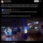 Polymarket is opening 'the situation room' (basically a sports bar for degens)