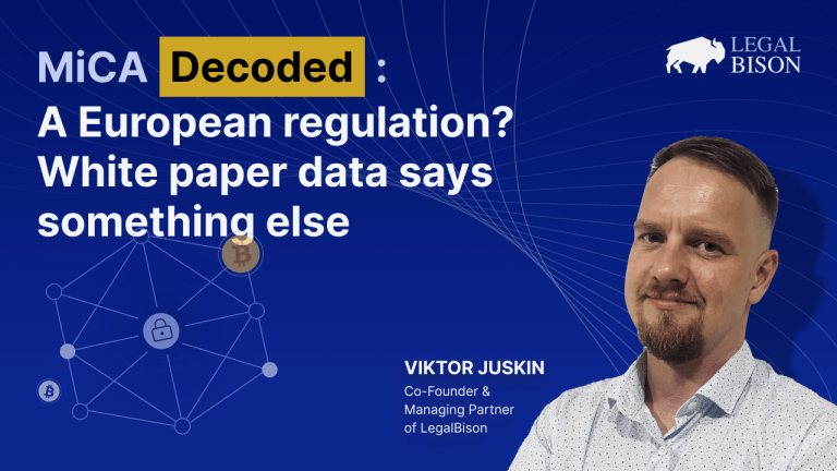 Mica decoded: a european regulation? white paper data says something else