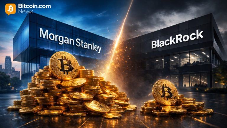 Morgan stanley’s ‘monster bitcoin’ incoming? strategy ceo says $160b flow could triple blackrock ibit scale