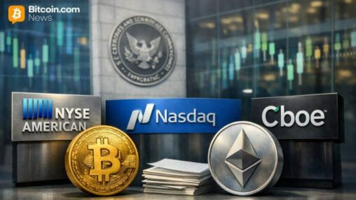 Nyse, nasdaq, cboe align crypto etf options with liquidity driven limits