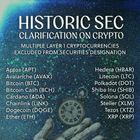 Historic sec clarification on crypto