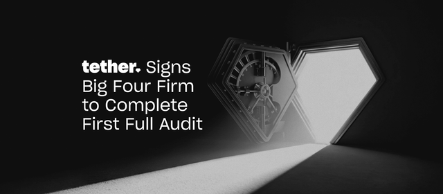 Tether signs big four firm to complete first full audit