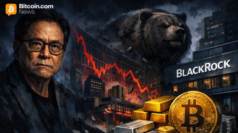 Robert kiyosaki warns historic market crash arriving as blackrock private credit time bomb ticks