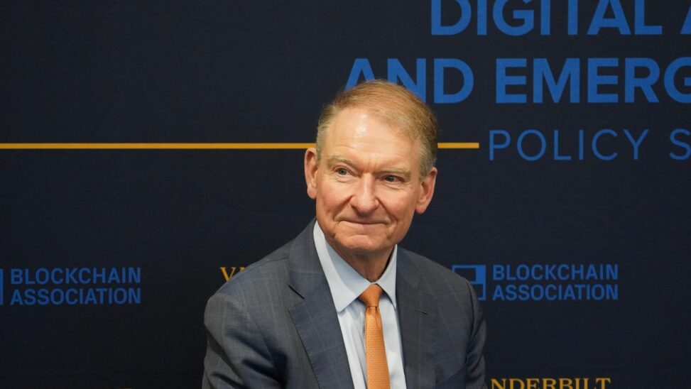 Sec close to putting out 'reg crypto' for fundraising questions, chair atkins says