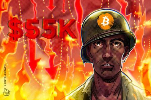 Bitcoin analysis sees $55k btc price 'iron bottom' by december 2026