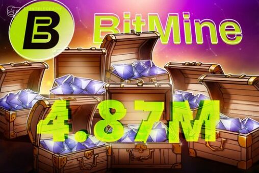 Bitmine ramps up ether buys, pushes holdings toward 5% of total supply