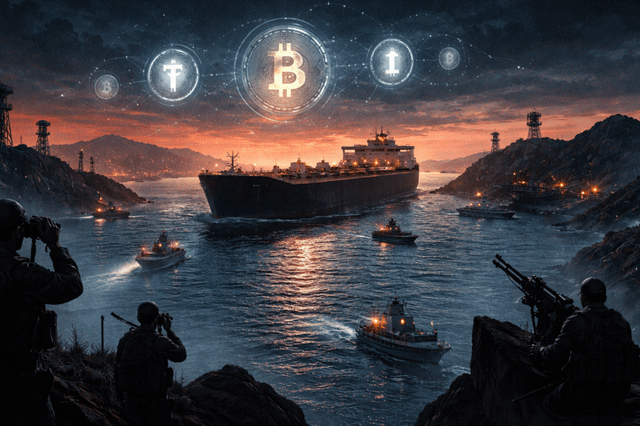 Iran is charging ships crypto to cross the strait of hormuz