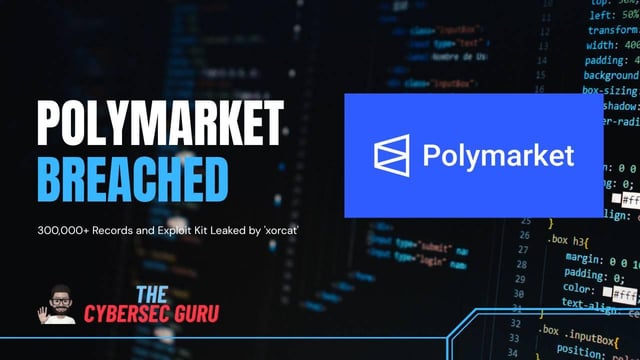 Polymarket breach claim: 300,000+ user data allegedly exposed, claimed by "xorcat