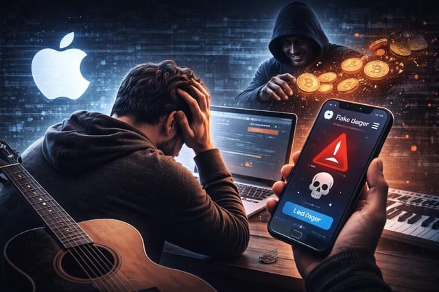 Musician loses $420k bitcoin after downloading fake ledger app from apple store
