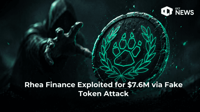 Another hack hits crypto: rhea finance exploited for $7.6m via fake token attack