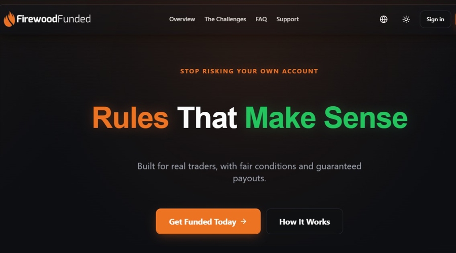 Offshore broker firewood joins crowded prop trading field with firewood funded launch