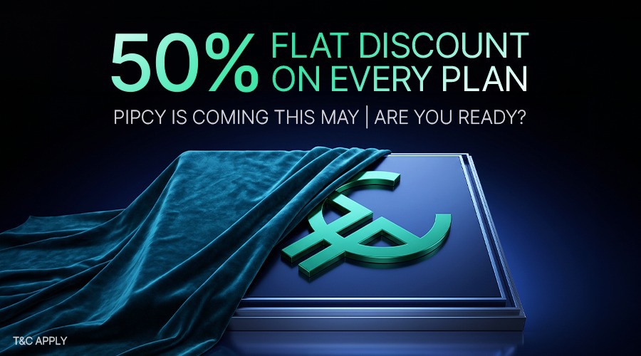 Pipcy launches globally this may with a 50% welcome discount and a new standard for prop trading