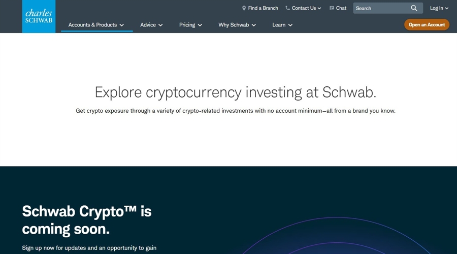 After sofi’s return, charles schwab enters retail crypto trading with phased rollout