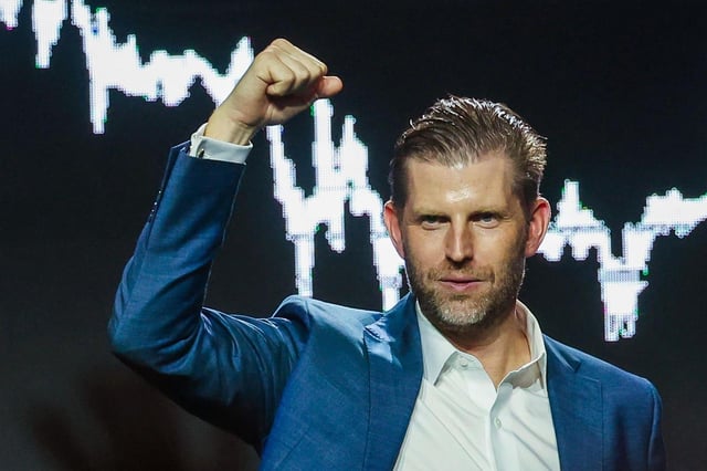 Eric trump's bitcoin business is a disaster