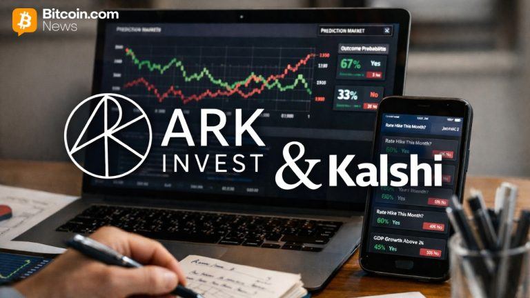 Ark invest taps kalshi data, says prediction markets could reshape future of investing