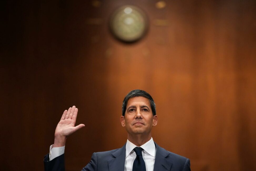 Trump's doj drops probe that stood in way of president's pick to run federal reserve