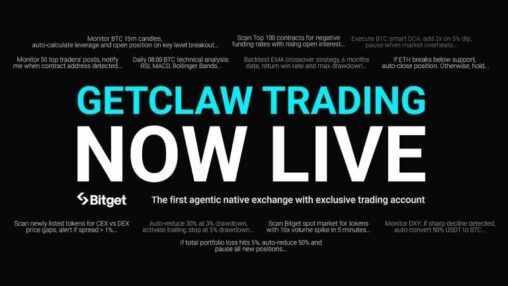 Bitget gives ai its own trading account, advancing toward an agent native exchange