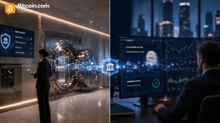 Blackrock, standard chartered power okx tokenized treasury collateral system