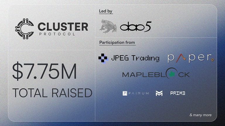Cluster protocol raises $5 million to accelerate codexero, a browser native vibe coding ai ide for evm, bringing total funding to $7.75 million
