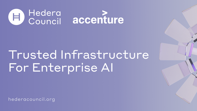 Hedera council welcomes accenture to advance trusted infrastructure for enterprise ai | hedera