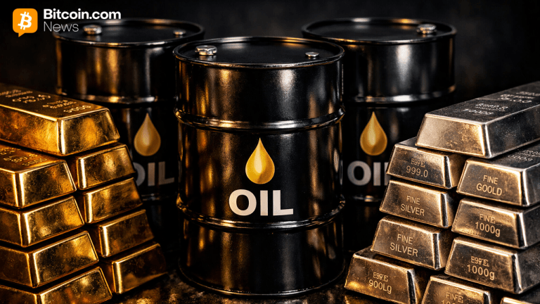 Gold, silver, and oil perpetual swaps reach $25 billion weekly, per bitmex research
