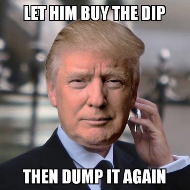 Buy the dip they said. the dip had other plans.