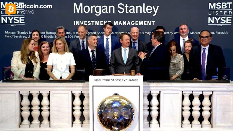Nyse welcomes morgan stanley’s msbt launch as first spot bitcoin etf issued by a major us bank