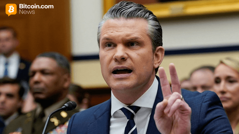 Pentagon eyes bitcoin infrastructure as strategic asset, hegseth says