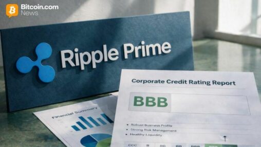 Ripple prime secures investment grade credit rating backed by $39b assets