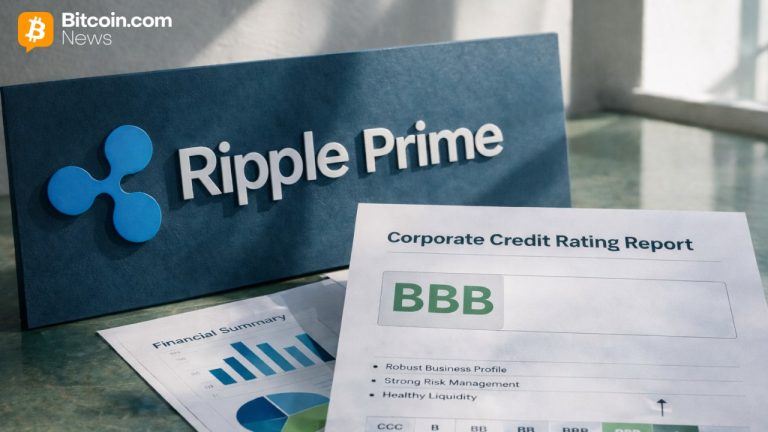 Ripple prime secures investment grade credit rating backed by $39b assets