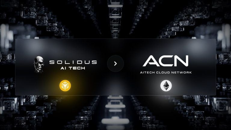 Solidus ai tech rebrands to aitech cloud network (acn) and announces migration to ethereum