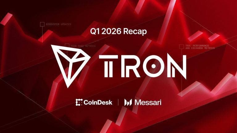 Tron powers $2t in usdt transfers in q1; coindesk and messari research highlight ai, institutional growth