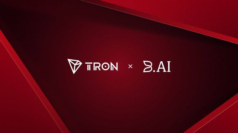 Tron network deepens role in agentic ai infrastructure as b.ai launches