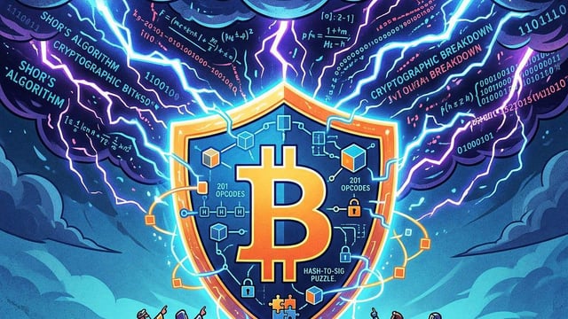 The last line of defense: can qsb save bitcoin from the quantum storm? defying the quantum apocalypse: how qsb leverages 201 opcodes and the pre image resistance of ripemd 160 to shield your bitcoin today—no protocol changes required.