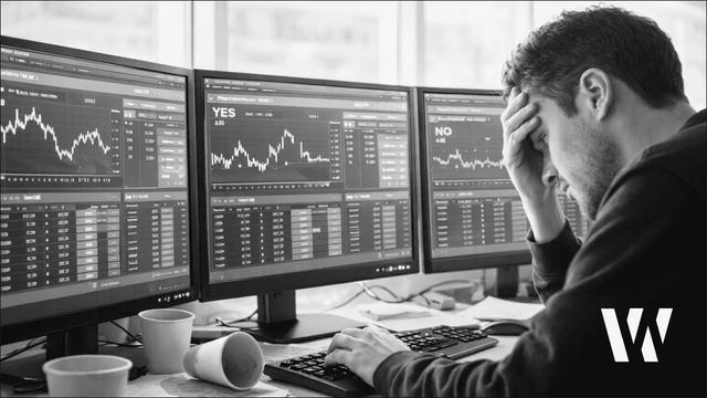 84% of polymarket traders are losing money. that says a lot about who prediction markets are really built for.